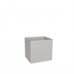 Vaso Oslo 10.5X10.5cm 1L Cinza Claro