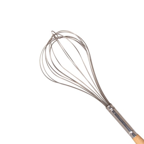 Batedor Inox Cabo Madeira Gigante 17.5X3X89cm - Image product