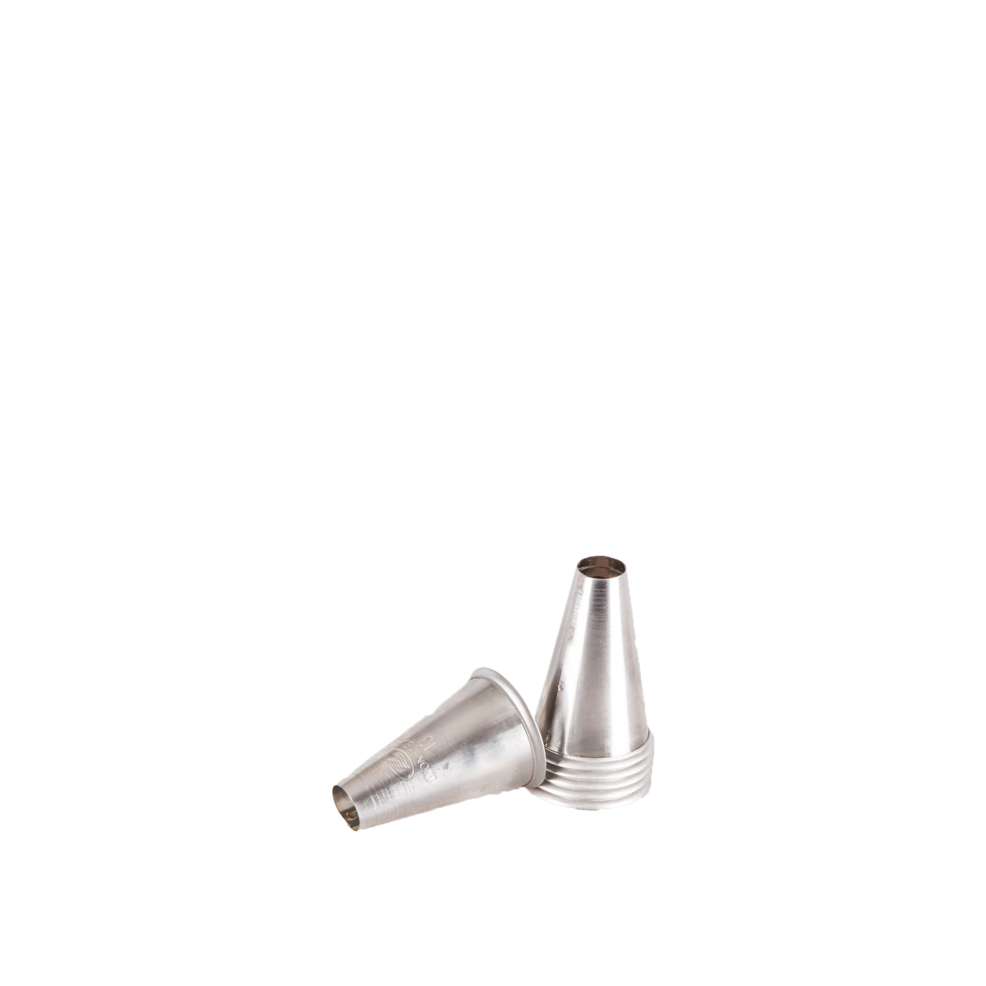 Boquilha Decorativa Inox Redondo 1.3cm Pack 6
