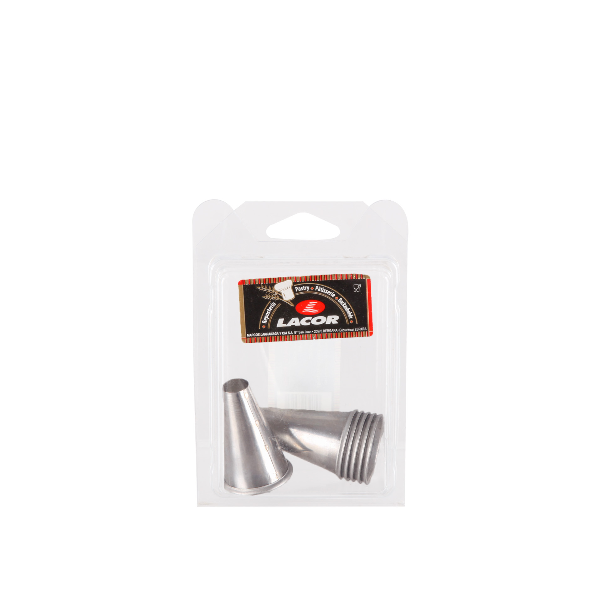 Boquilha Decorativa Inox Redondo 1.3cm Pack 6