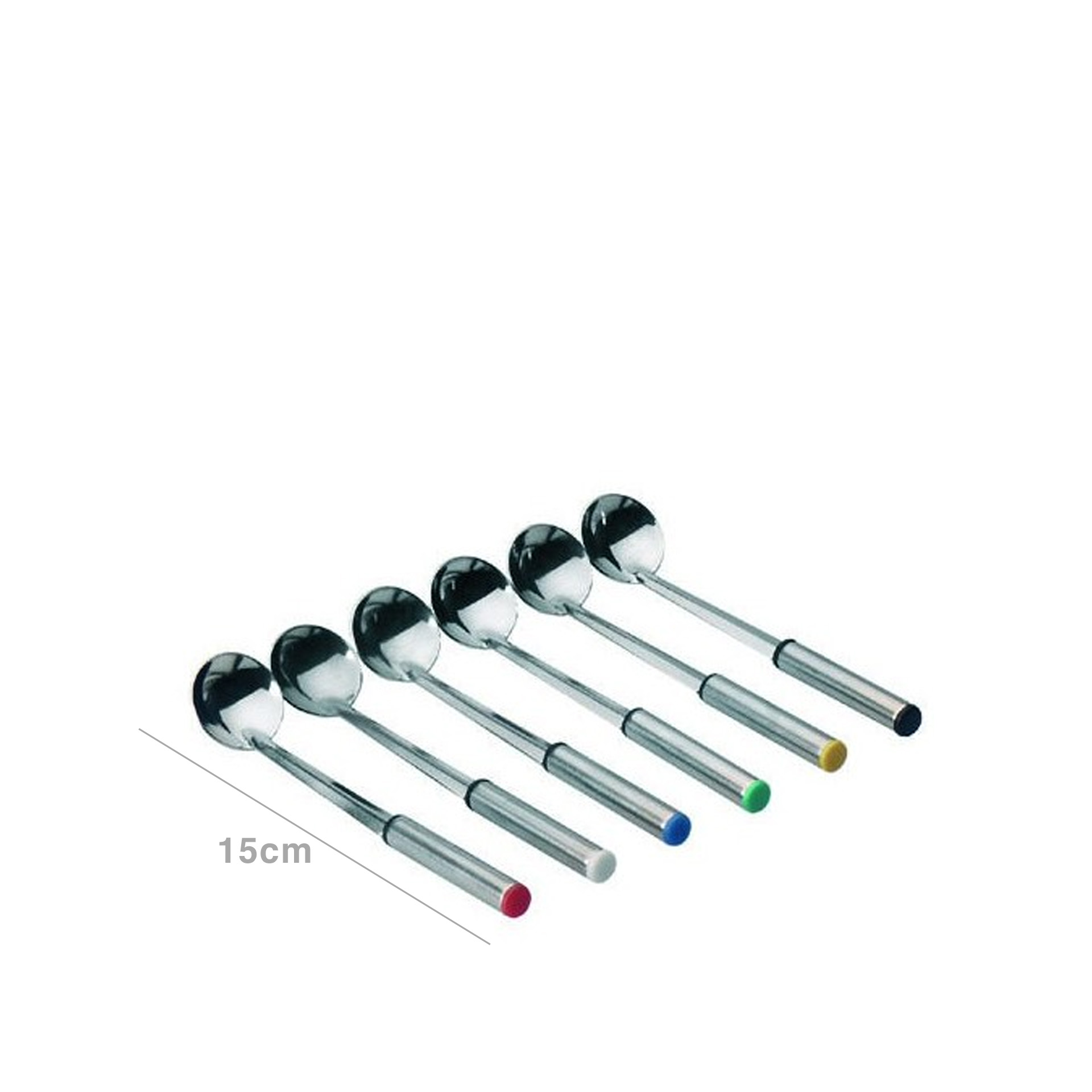 Colher Fondue 15cm Pack 6
