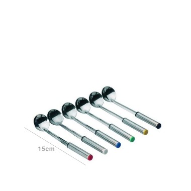 Colher Fondue 15cm Pack 6