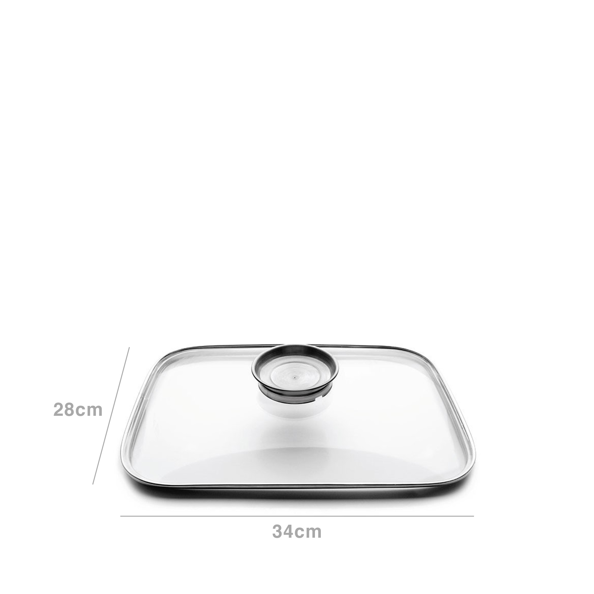 Tampa Vidro para Assadeira 34X28X8cm