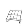 Suporte Cuvetes Inox Duplo 78X78X63cm Suporte Cuvetes Inox Duplo 78X78X63cm