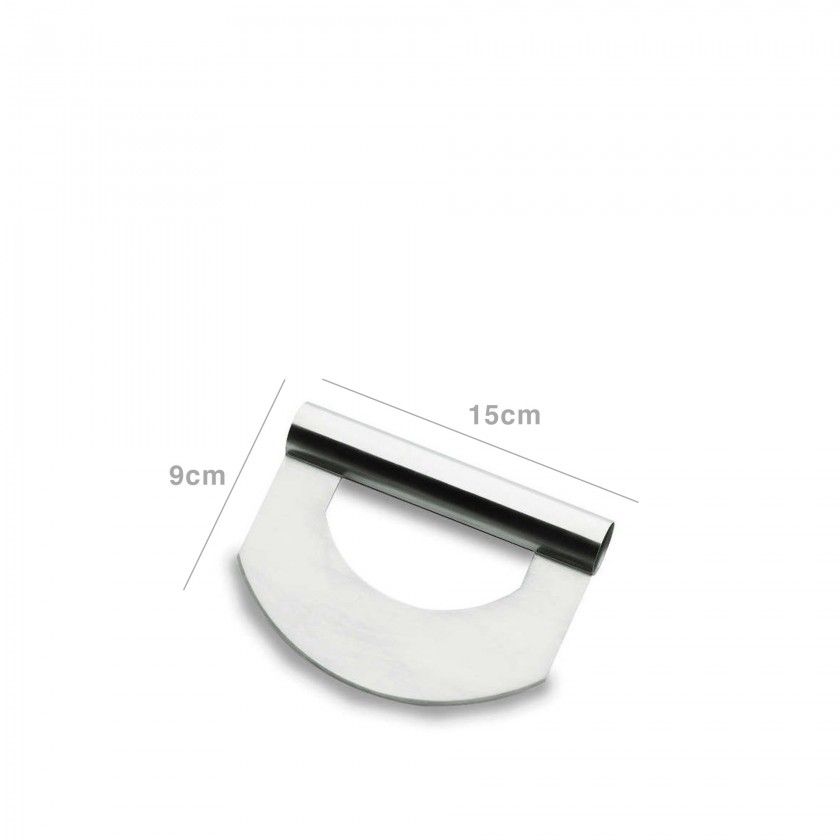 Lâmina Inox para Massas Curva 15X9cm Lâmina Inox para Massas Curva 15X9cm