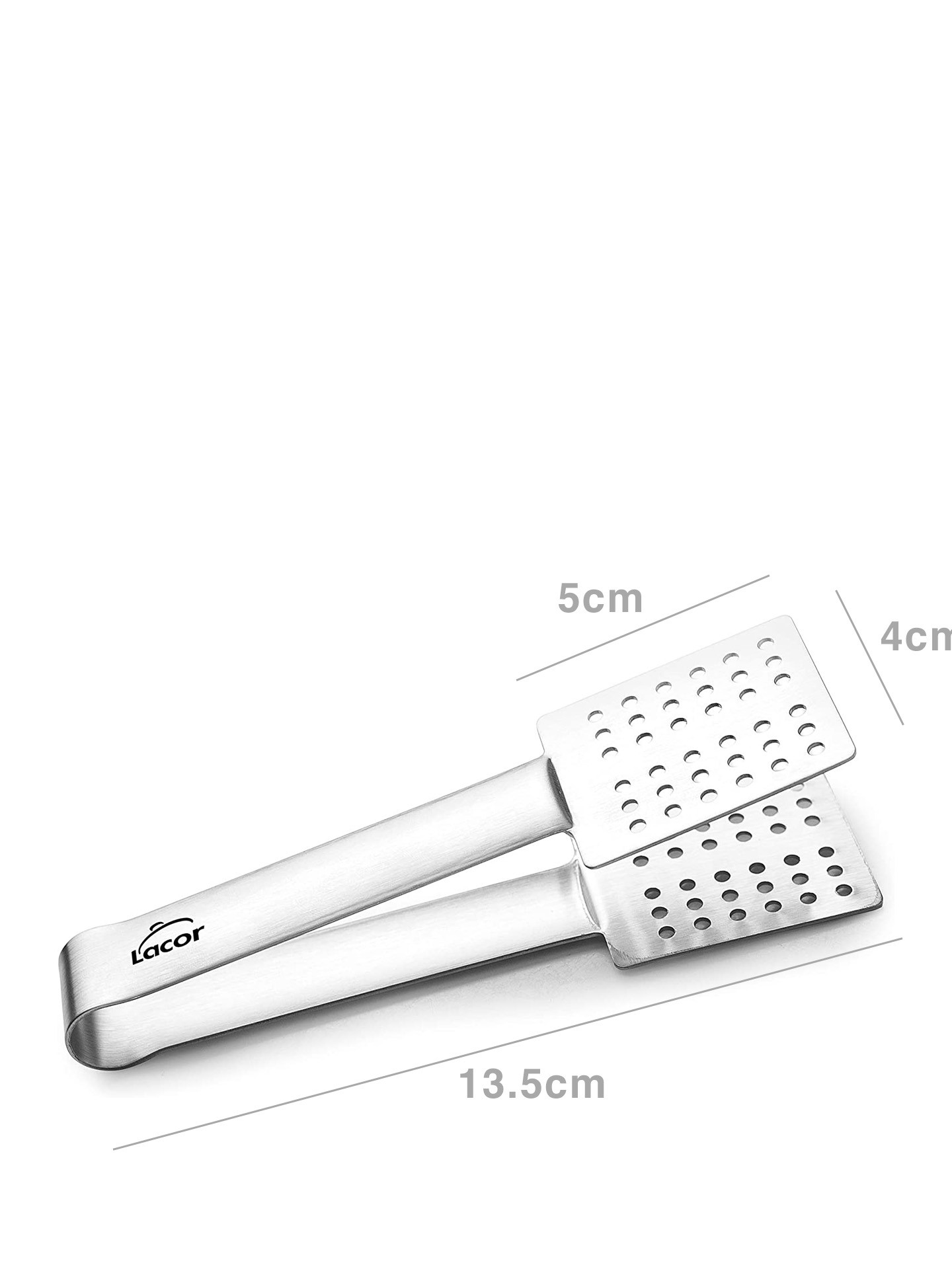 Pinça Saqueta Chá Inox 5X4X13.5cm