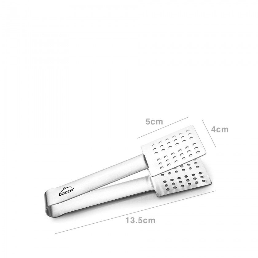 Pinça Saqueta Chá Inox 5X4X13.5cm Pinça Saqueta Chá Inox 5X4X13.5cm