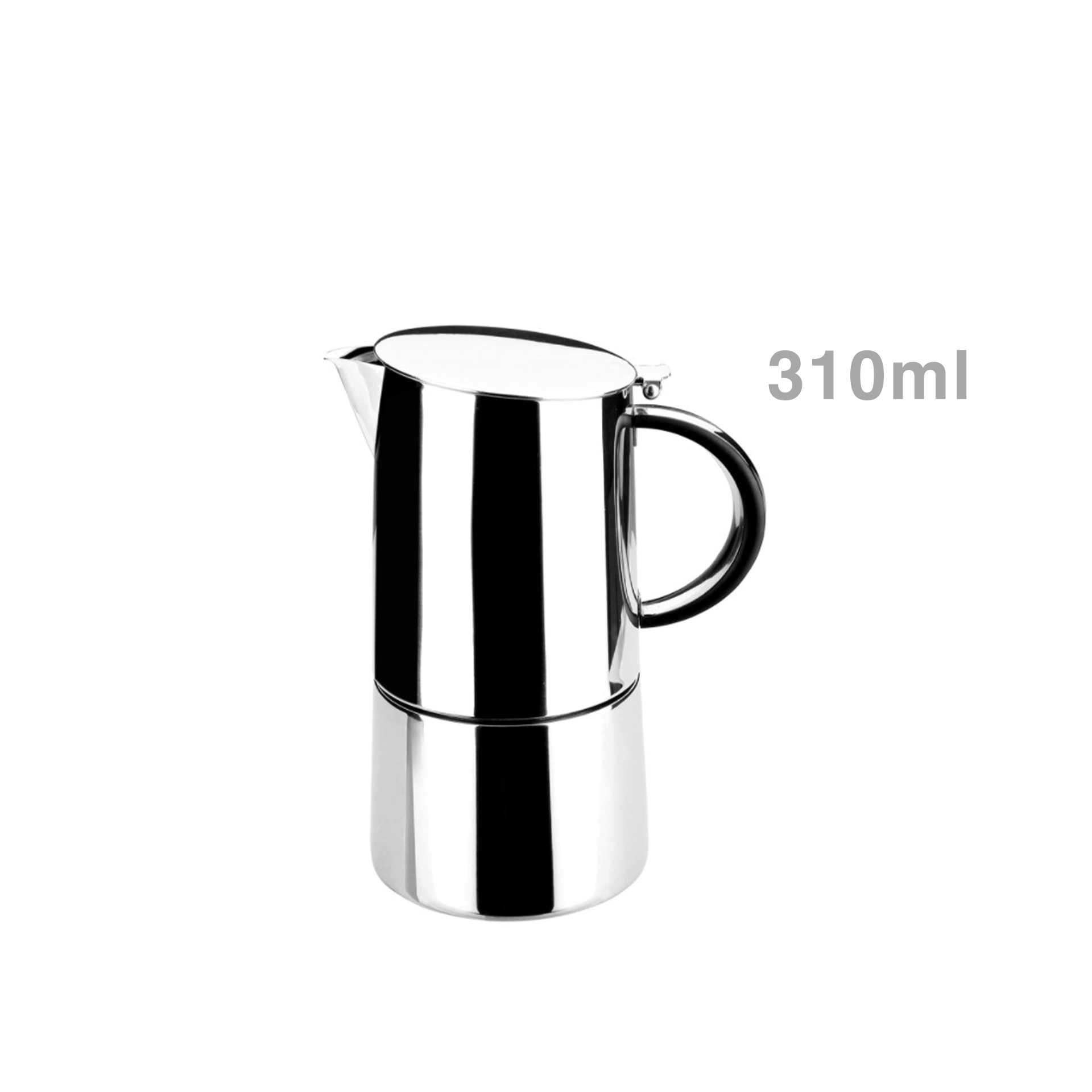 Cafeteira Expresso Inox Moka 6 Chávenas