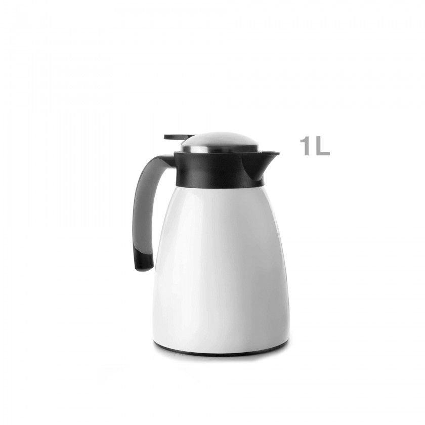 Jarro Trmico Inox Branco 1000ml