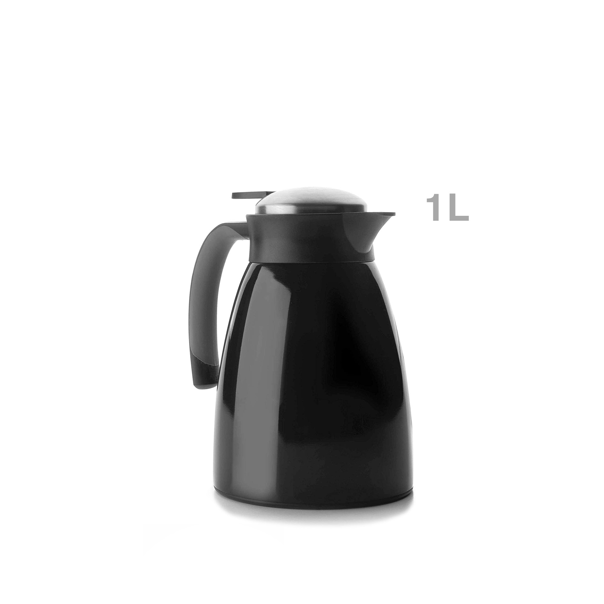 Jarro Térmico Inox Preto 1000ml