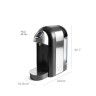 Dispensador Água Quente 2400W 2000ml 32X16.8X32.7cm Dispensador Água Quente 2400W 2000ml 32X16.8X32.7cm