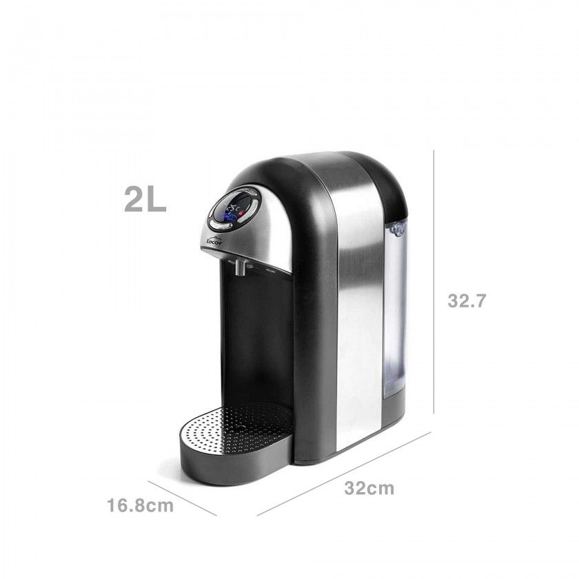 Dispensador Água Quente 2400W 2000ml 32X16.8X32.7cm Dispensador Água Quente 2400W 2000ml 32X16.8X32.7cm