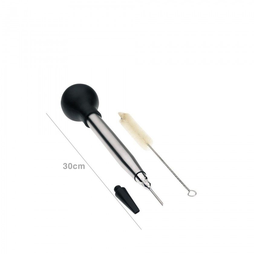 Pipeta Molhos / Especiarias Inox 40ml 30cm Pipeta Molhos / Especiarias Inox 40ml 30cm