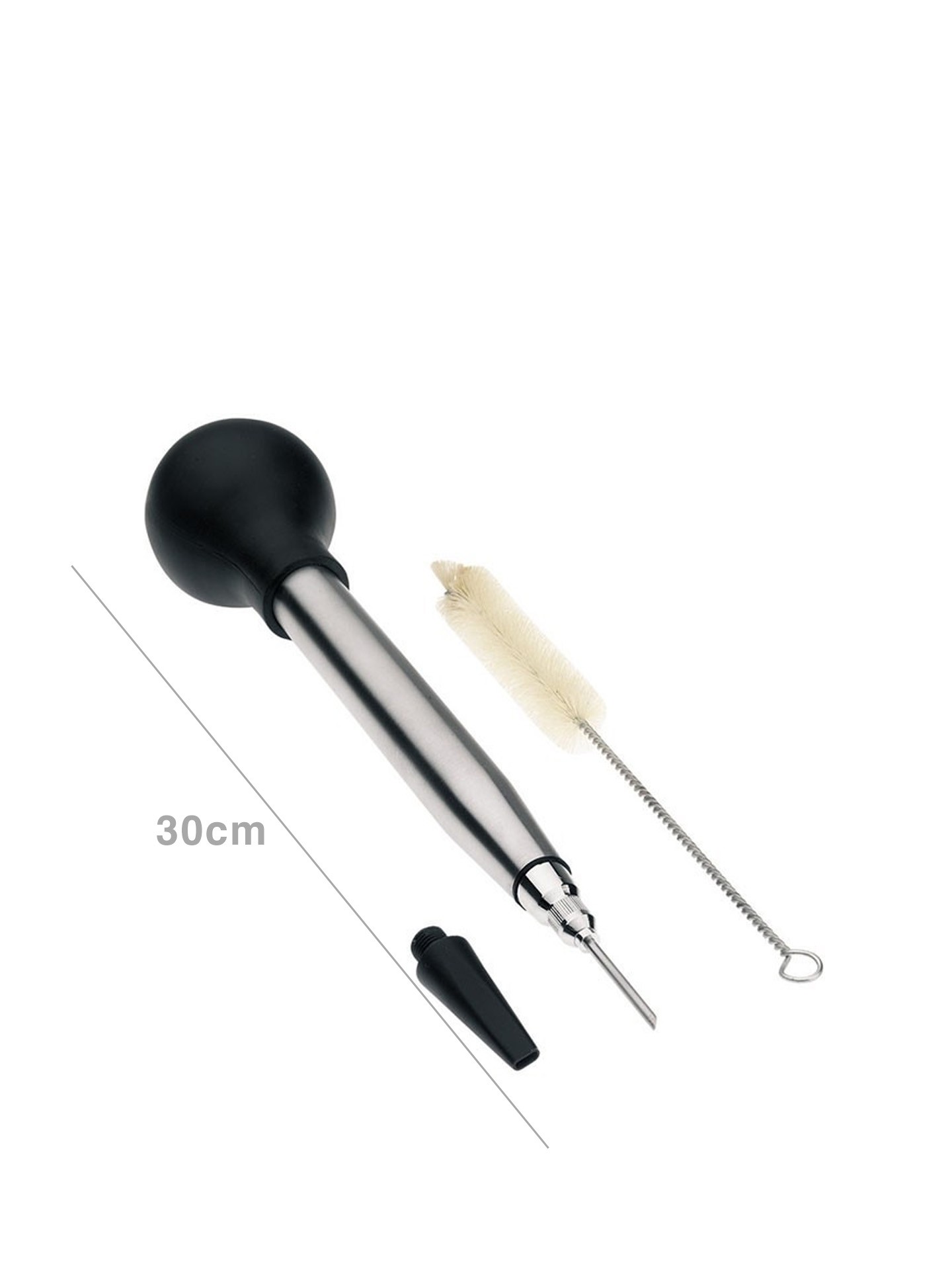 Pipeta Molhos / Especiarias Inox 40ml 30cm
