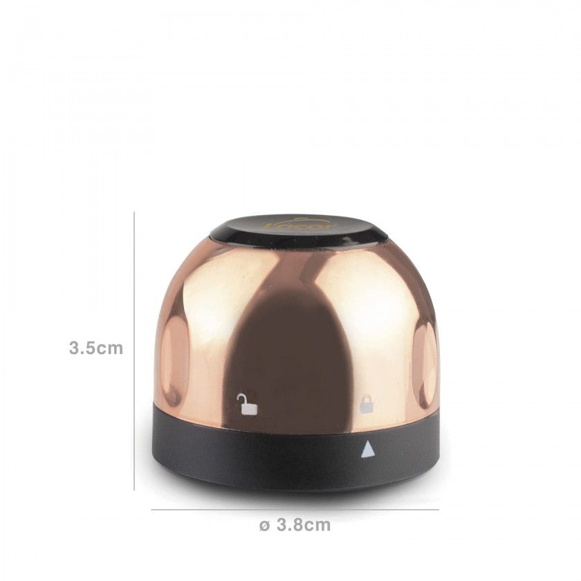 Tampa Champanhe Cobre 3.8X3.5cm Tampa Champanhe Cobre 3.8X3.5cm