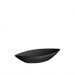 Travessa Melamina Classic Oval Preta 32X12X6cm Travessa Melamina Classic Oval Preta 32X12X6cm
