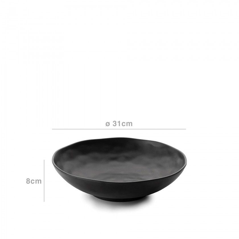 Travessa Melamina Oval 32X14X4cm