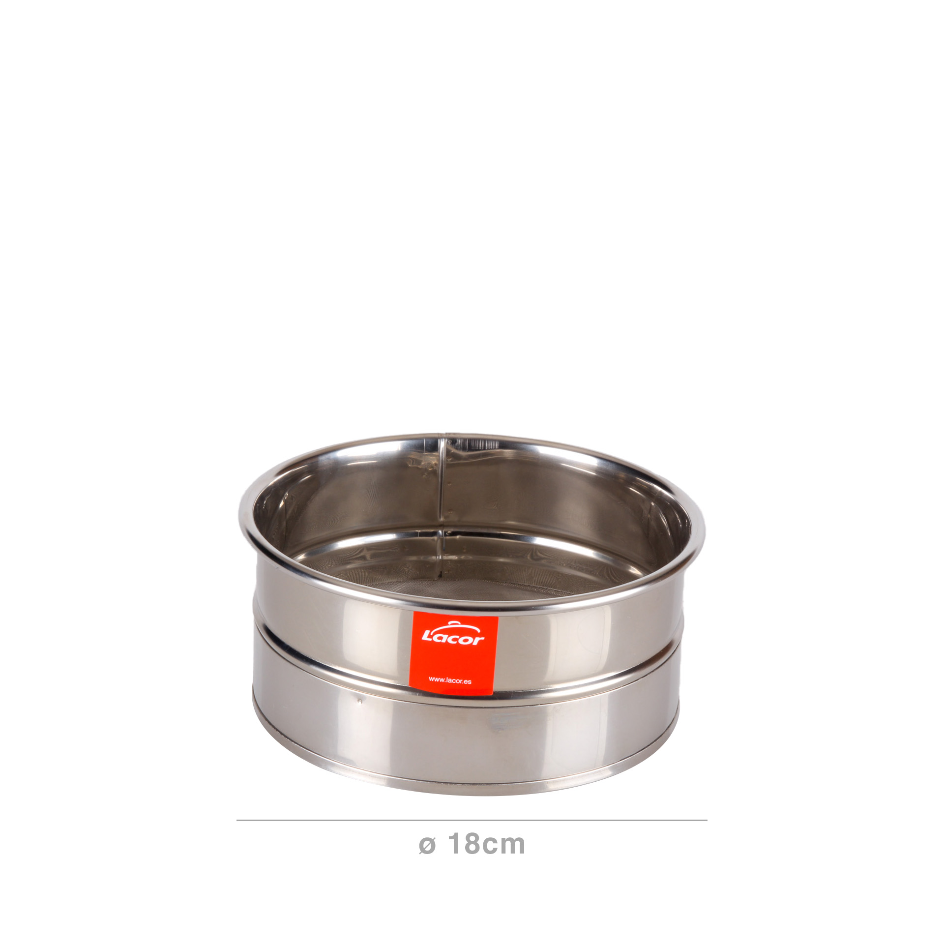 Peneira Inox 50 Furos/Polegada