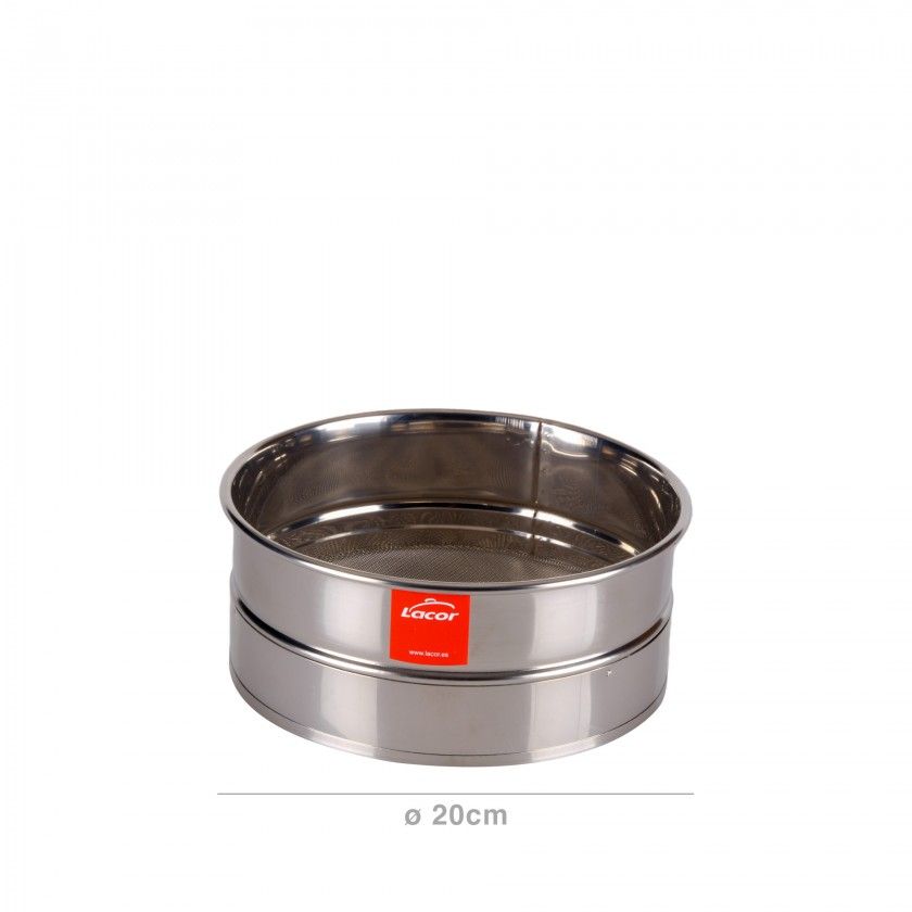 Peneira Inox 25 Furos/Polegada