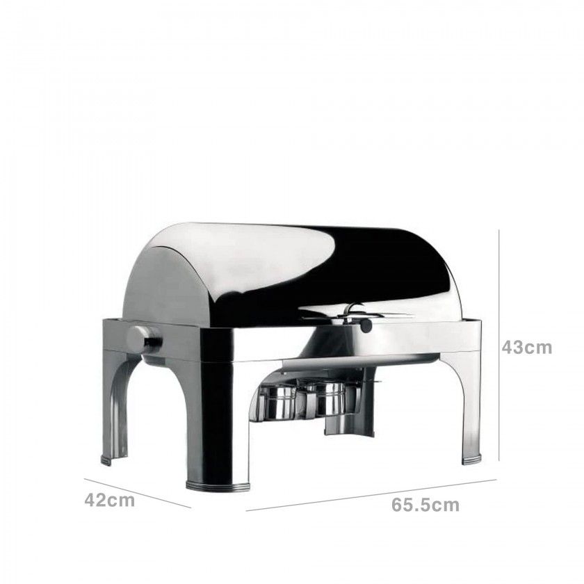 Chafing Dish Gn 1/1 Inox 9L 65.5X42X43cm Chafing Dish Gn 1/1 Inox 9L 65.5X42X43cm