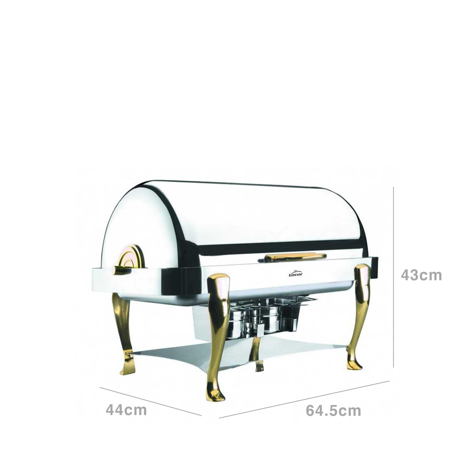 Chafing Dish Gn 1/1 Inox 9L 64.5X44X43cm