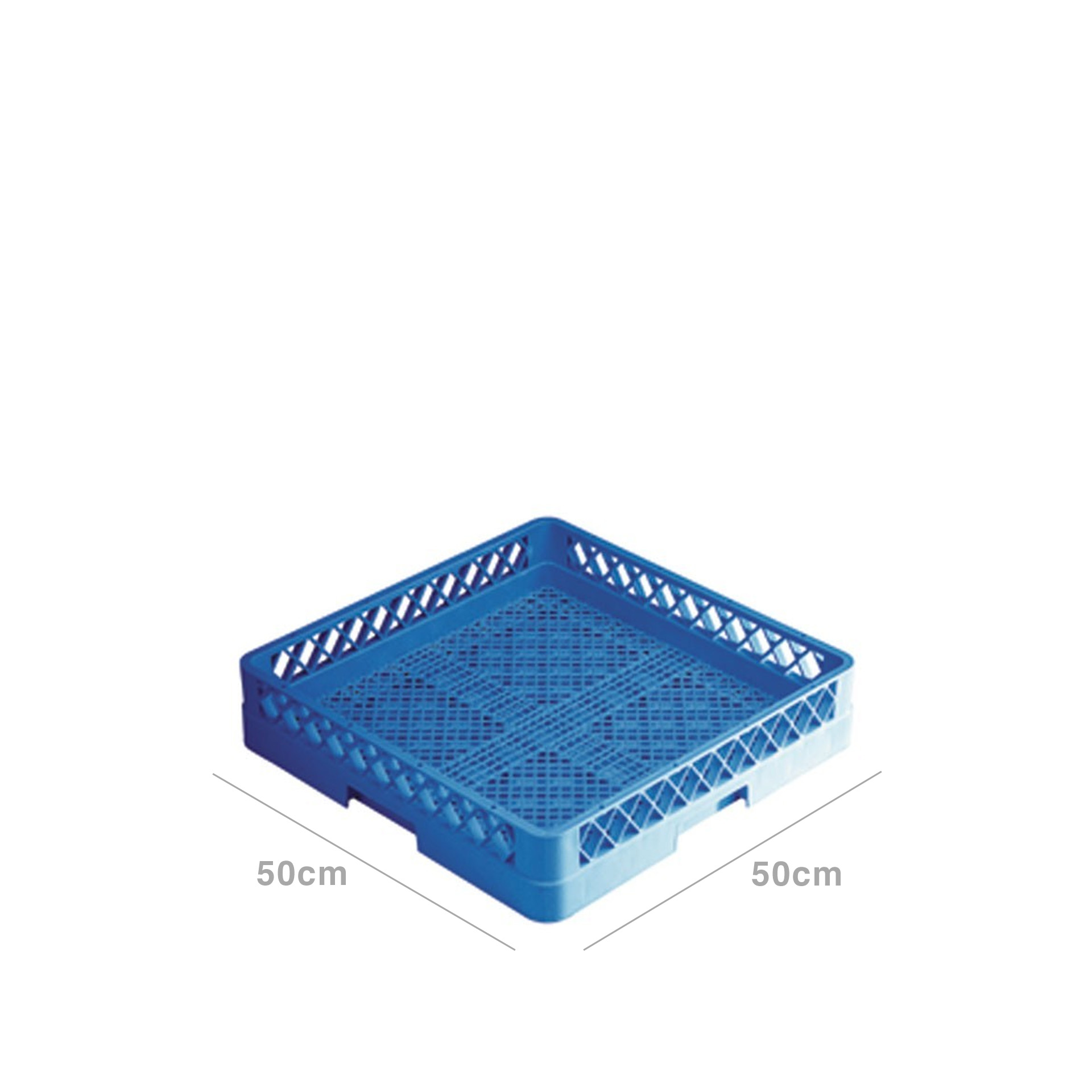 Cesta Talheres Rack Azul 50X50X10.3cm