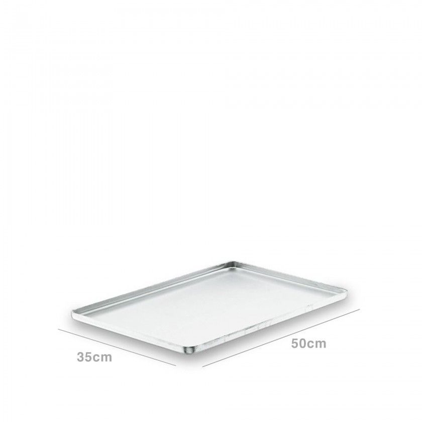 Bandeja Forno Alumínio Chef 50X35X2cm Bandeja Forno Alumínio Chef 50X35X2cm