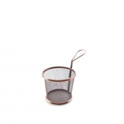 Cesto Servir Cnico Bronze 12X10cm