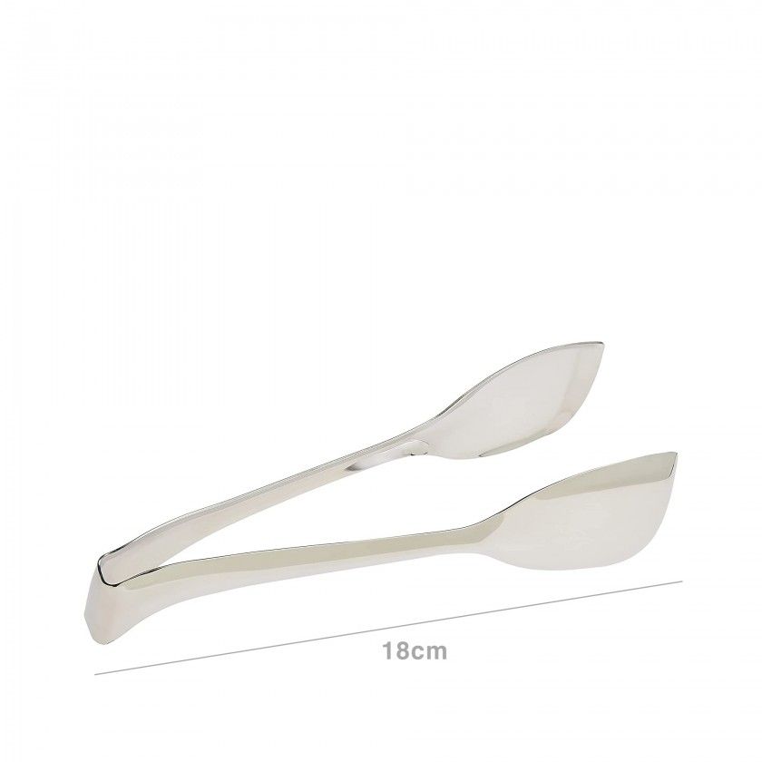 Pinça Pão Inox 18cm Pinça Pão Inox 18cm