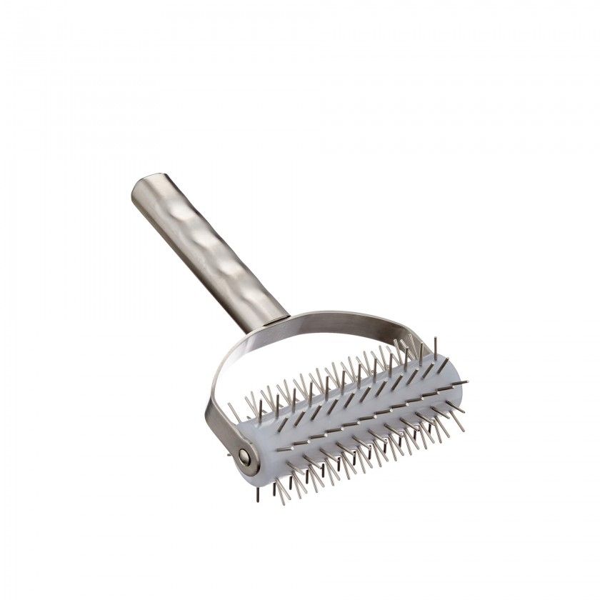 Rolo Picar Massa Inox 13X10cm Rolo Picar Massa Inox 13X10cm