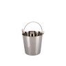 Balde Gelo Inox com Asa Redondo 4600ml 20X20cm