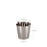 Balde Gelo Inox com Asa Redondo 4600ml 20X20cm