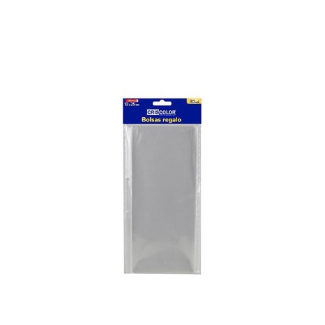 Saco Cristal Plástico Incolor 12X25cm Pack 30 - Image product
