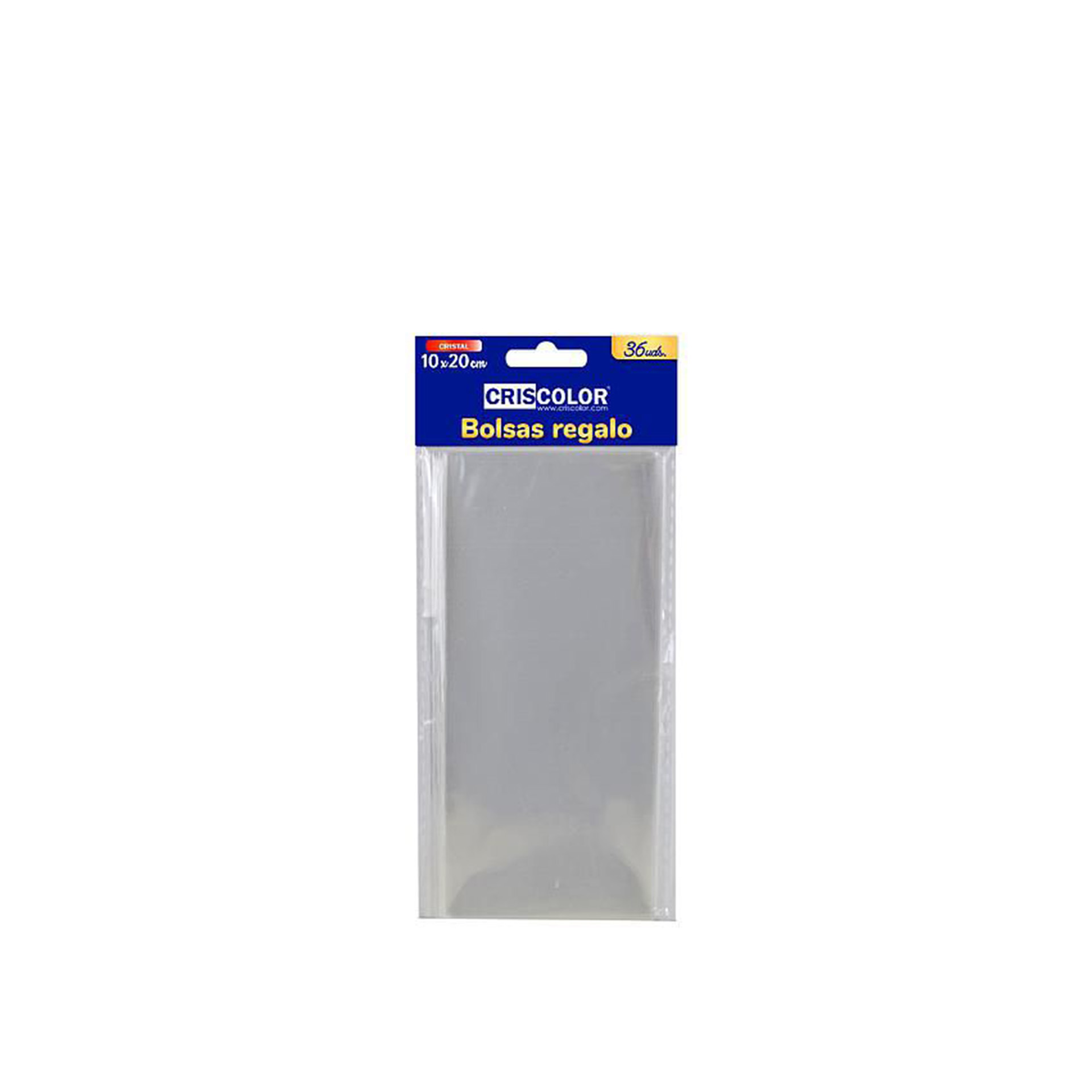 Saco Cristal Plástico Incolor 10X20cm Pack 36