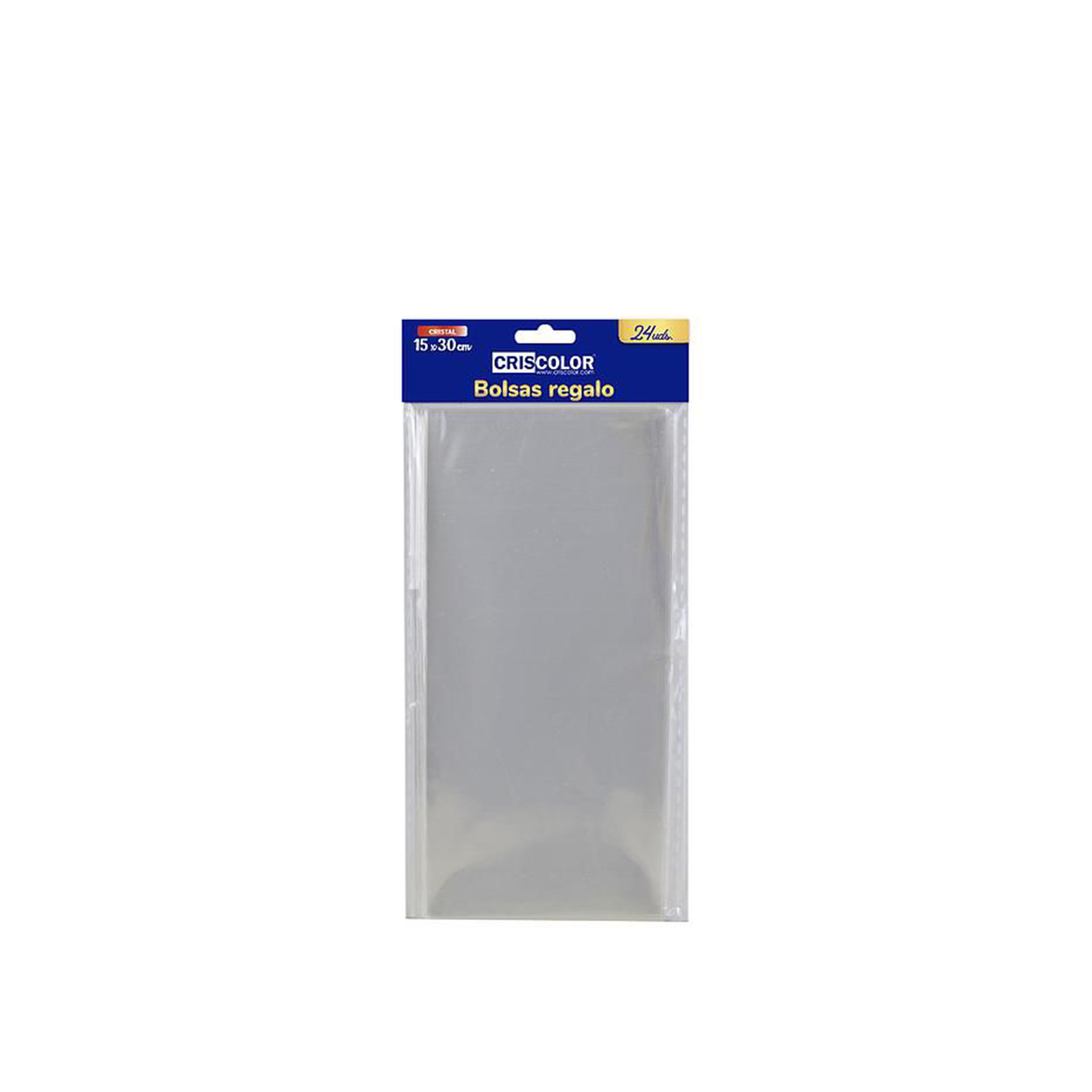 Saco Cristal Plástico Incolor 15X30cm Pack 24