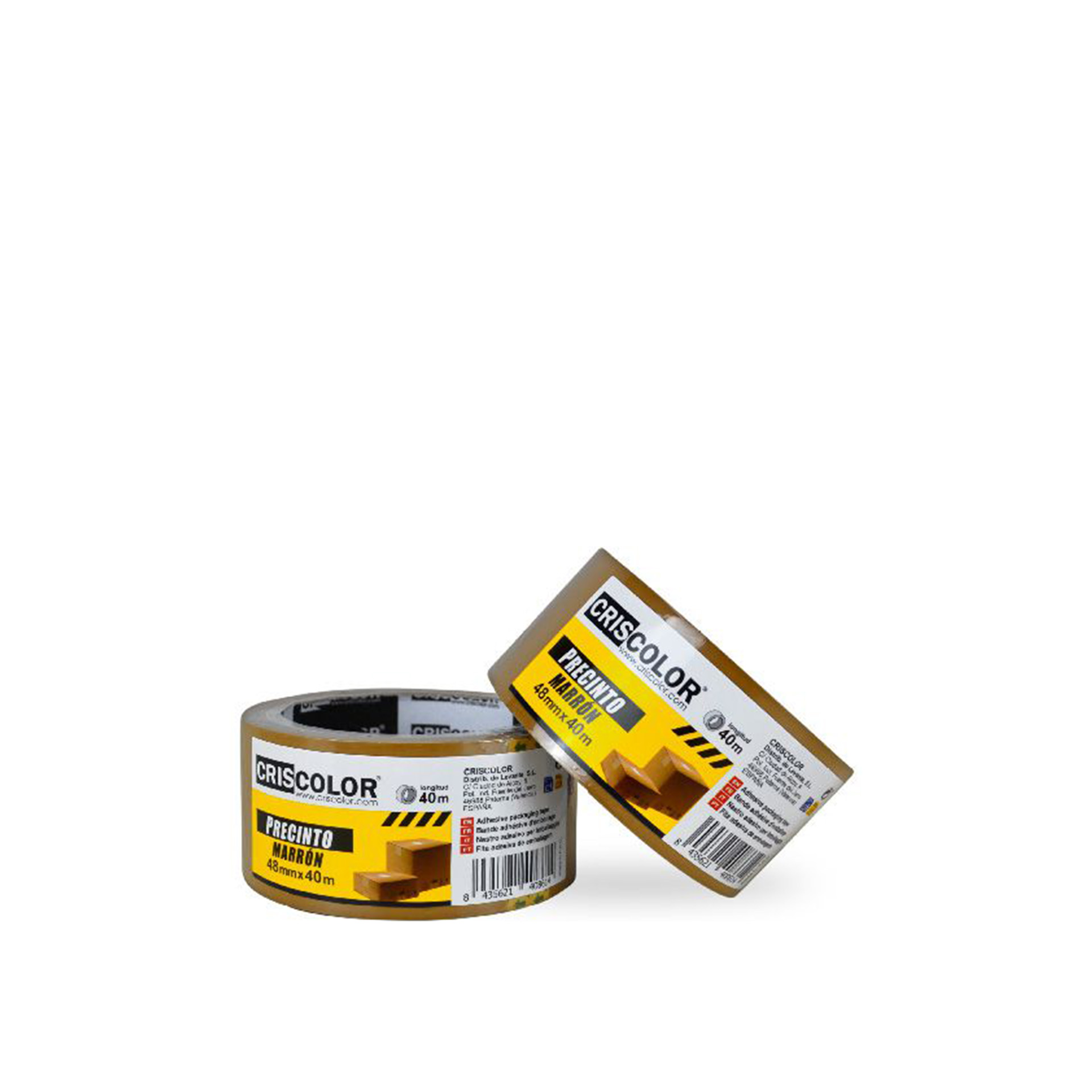 Rolo Fita Cola Castanho 48mmx40m