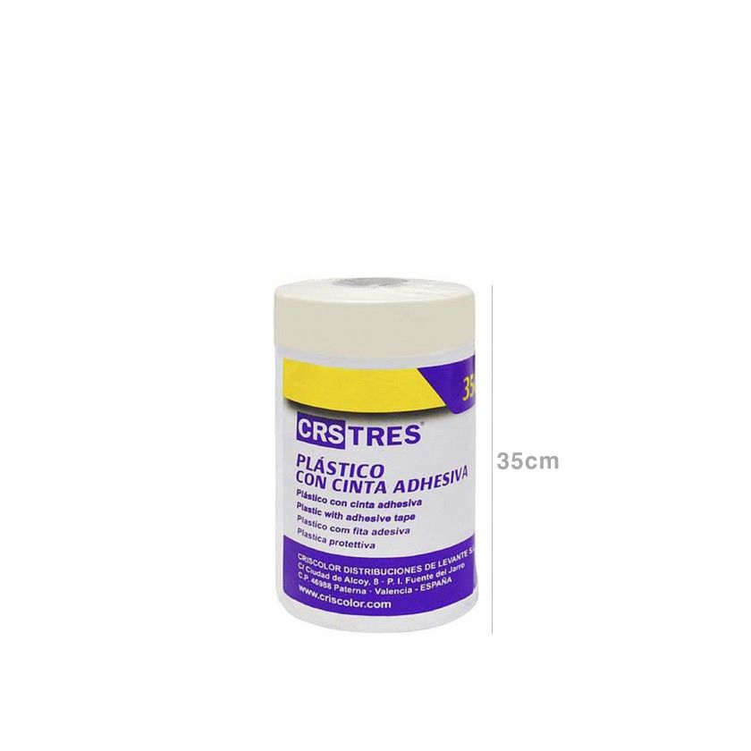 Rolo Plástico Branco 35cmx20m Rolo Plástico Branco 35cmx20m