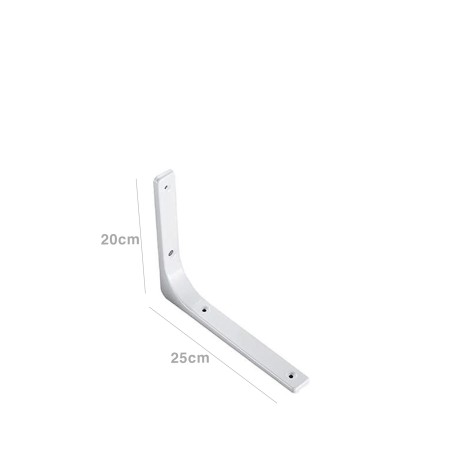 Esquadro Parede Inox Branco 200X250mm - Image product