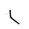Esquadro Parede Inox Preto 200X250mm Esquadro Parede Inox Preto 200X250mm
