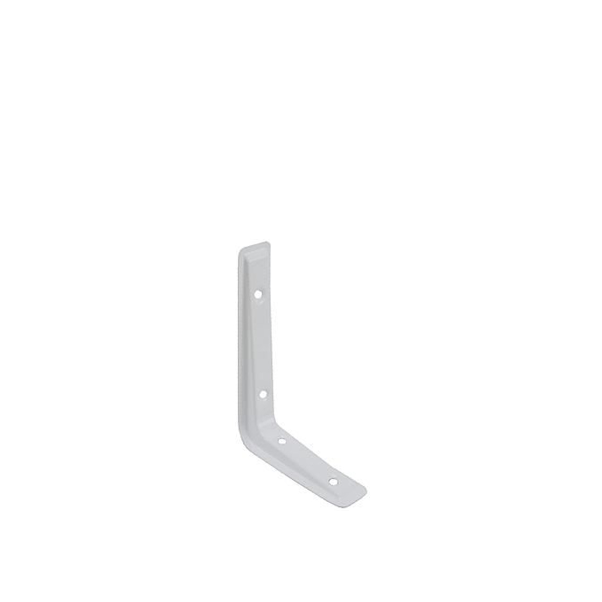 Esquadro Parede Inox Branco 80X120mm