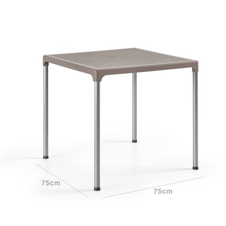 Mesa Ibiza 75X75Cm Turtle Dove - Image product