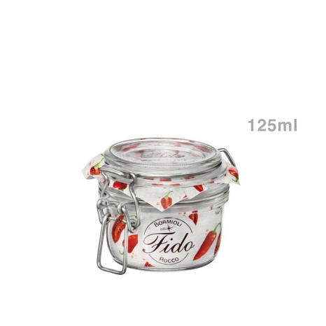 Frasco Herm�tico Fido com Tampa Fecho Met�lico - Image product