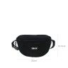 Bolsa Cintura Ghuts Black 22X16.5X8cm