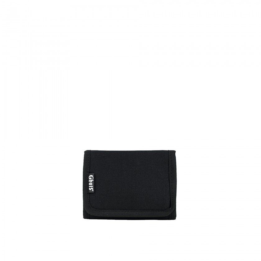 Carteira Velcro Ghuts Black 12.5X9X1.5cm