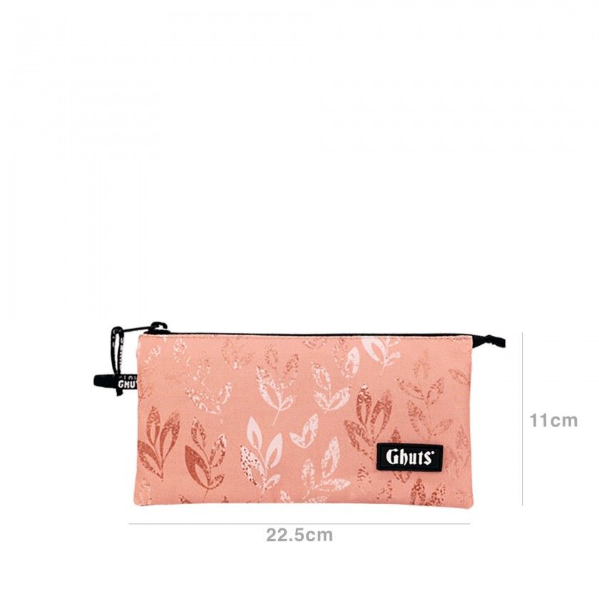 Estojo Triplo Ghuts Coral Glee Estojo Triplo Ghuts Coral Glee