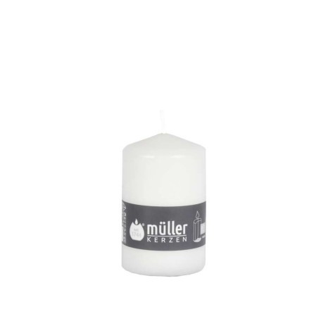 Vela Pilar Muller Redonda Branco 7X11cm - Image product