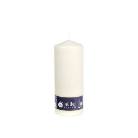 Vela Pilar Muller Redonda Bege 8X20cm - Image product