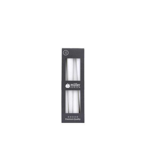 Vela Castiçal Branco 24.5cm Pack 4 - Image product