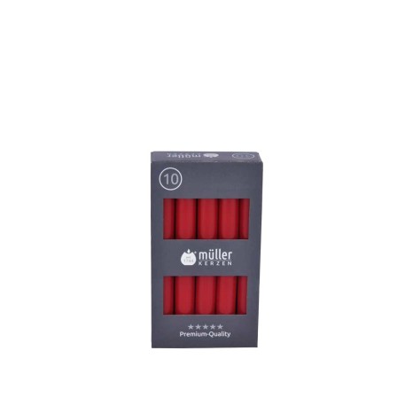 Vela Casti�al 16cm Pack 10 Vermelho - Image product