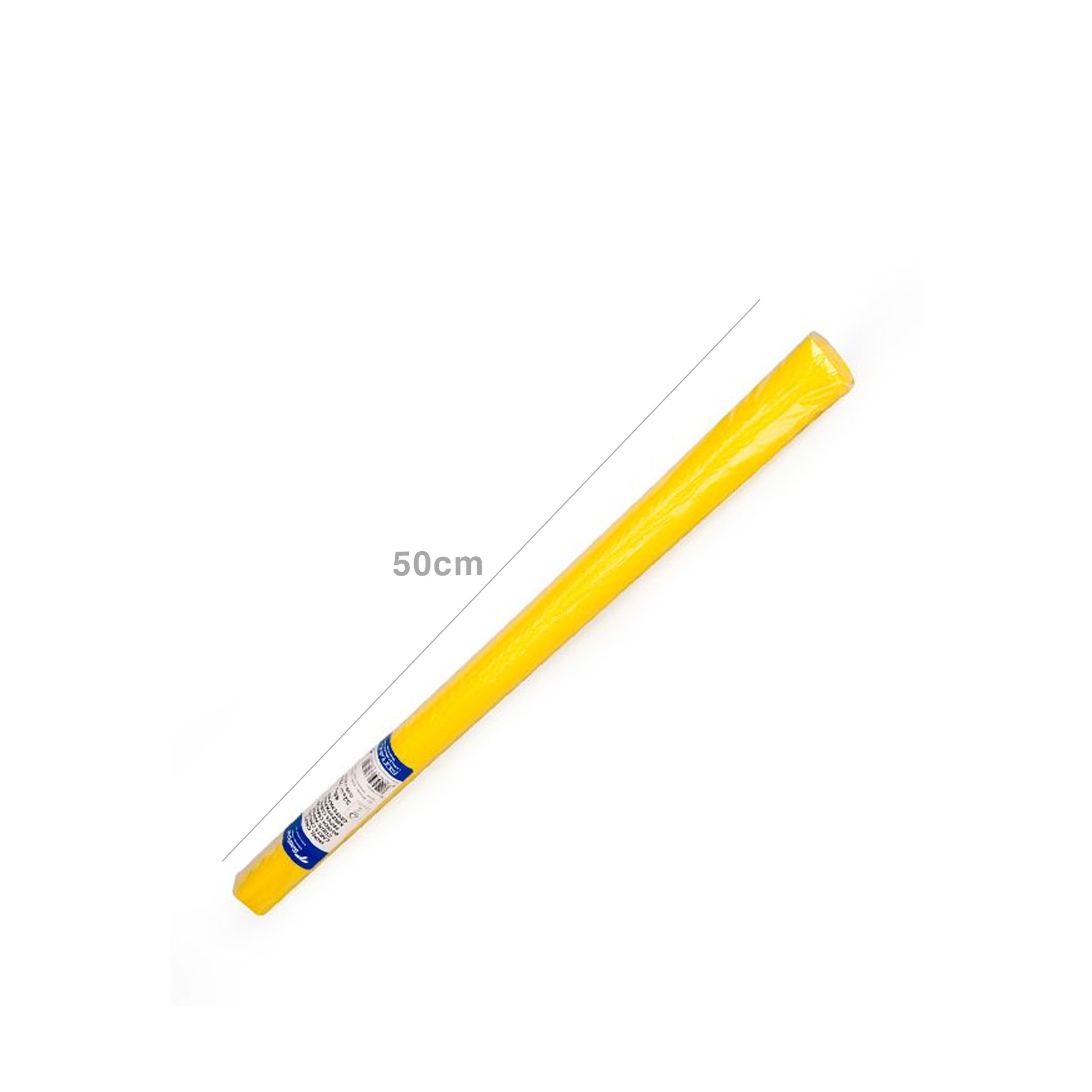 Papel Crepe Sadipal Amarelo 50X250cm